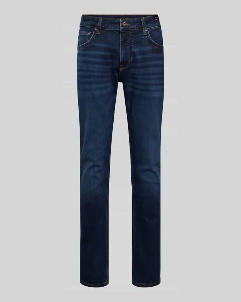 JOOP! Slim Fit Jeans im 5-Pocket-Design Modell 'Stephen Dunkelblau