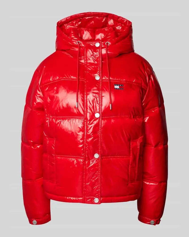Tommy Hilfiger Steppjacke mit Label-Stitching Rot