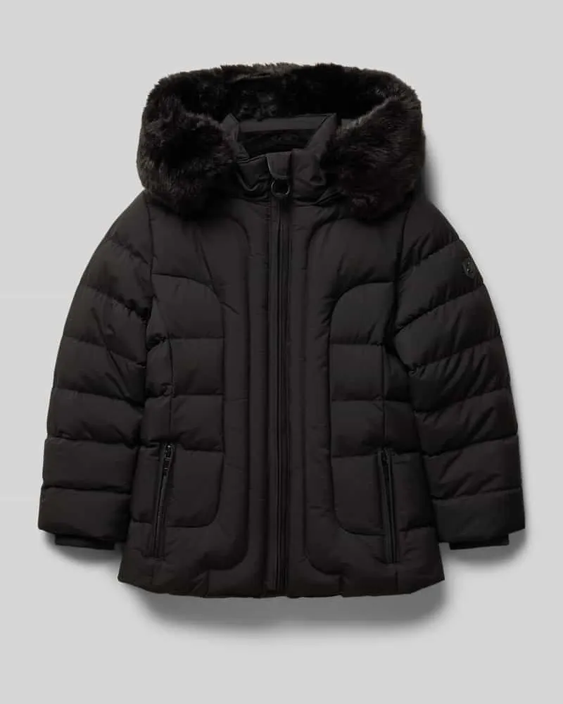 Wellensteyn Steppjacke mit Reißverschluss Modell 'Belvitesse Black