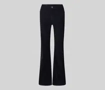 Flared Fit Cordhose in Cord-Optik Modell 'Ebbi