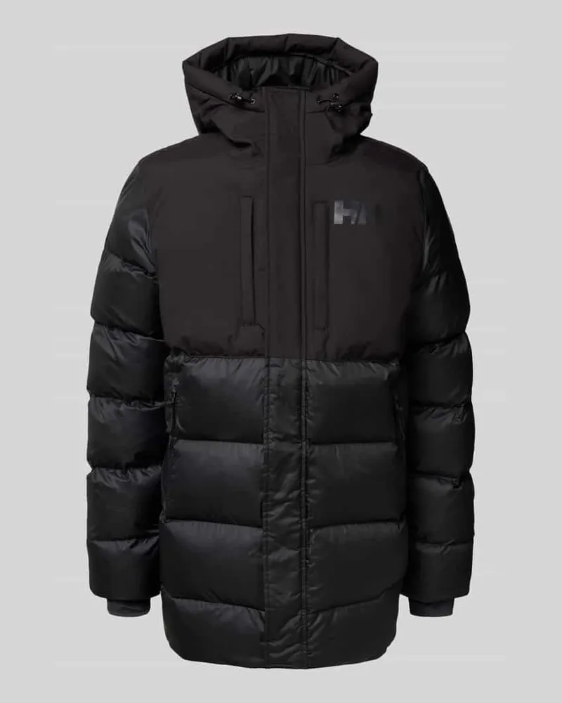 Helly Hansen Steppjacke mit Label-Print Black
