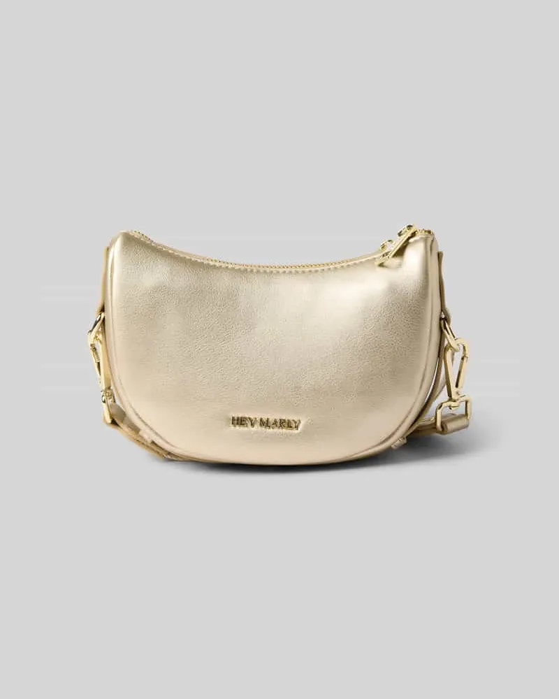 Hey Marly Handtasche mit Label-Applikation Modell 'Sporty Sister Gold