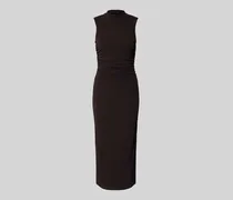 Midikleid mit Stehkragen Modell 'MIRRA