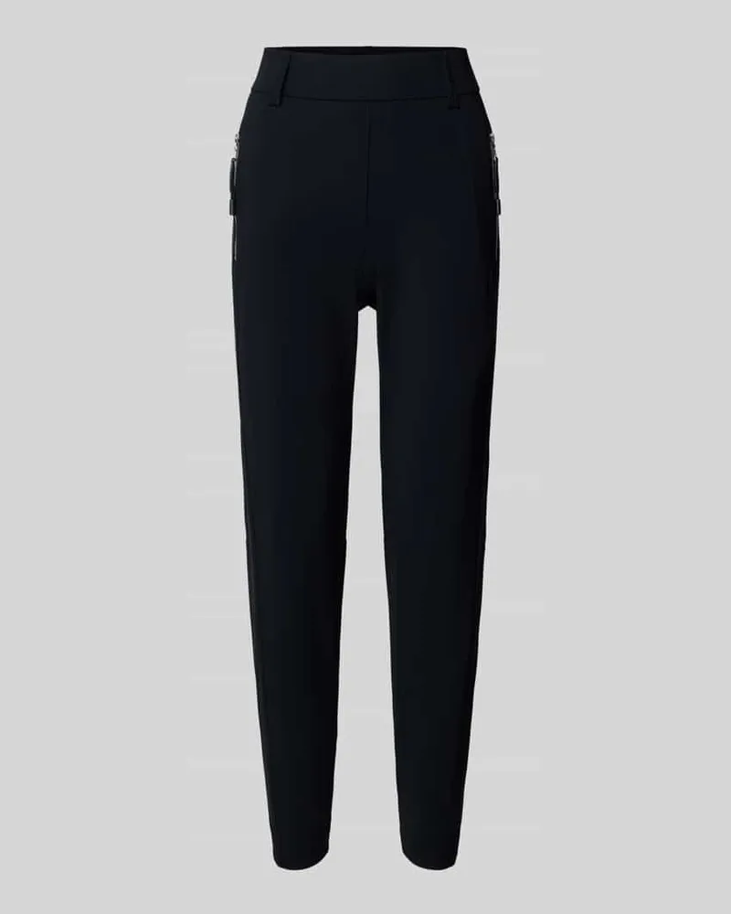 RAFFAELLO ROSSI  Stoffhose in 7/8-Länge mit Stretch-Anteil Modell 'NATINA Black