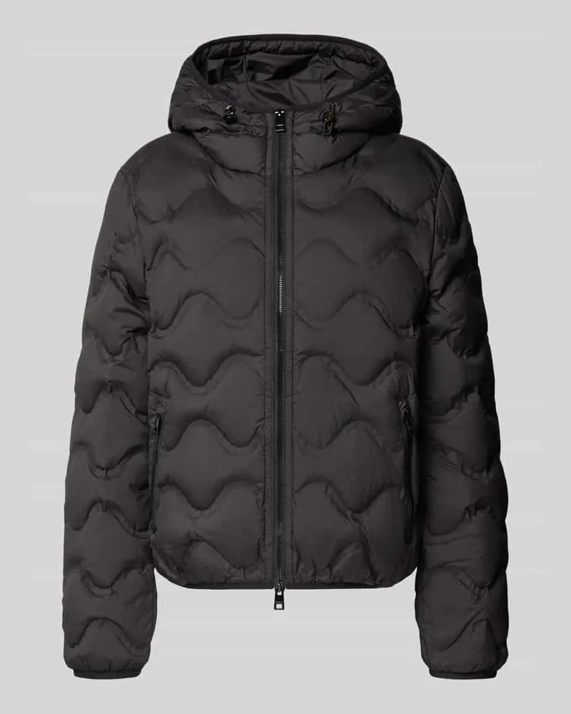 Marc Cain Jacke mit Kapuze Black