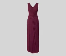 Abendkleid mit Raffungen in der Taille