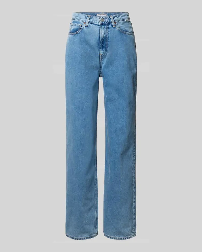 Armedangels Loose Fit Jeans aus reiner Baumwolle Modell 'ENIJAA Hellblau