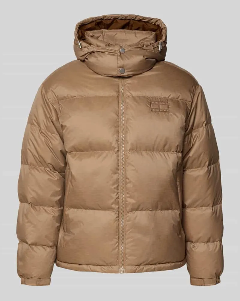 Tommy Hilfiger Regular Fit Steppjacke mit Daunen-Feder-Füllung Modell 'ALASKA Beige