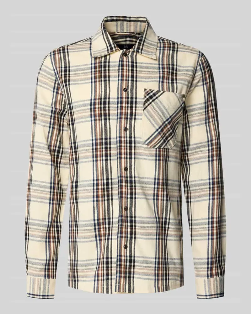 Matinique Hemdjacke mit Knopfleiste Modell 'pelton Offwhite