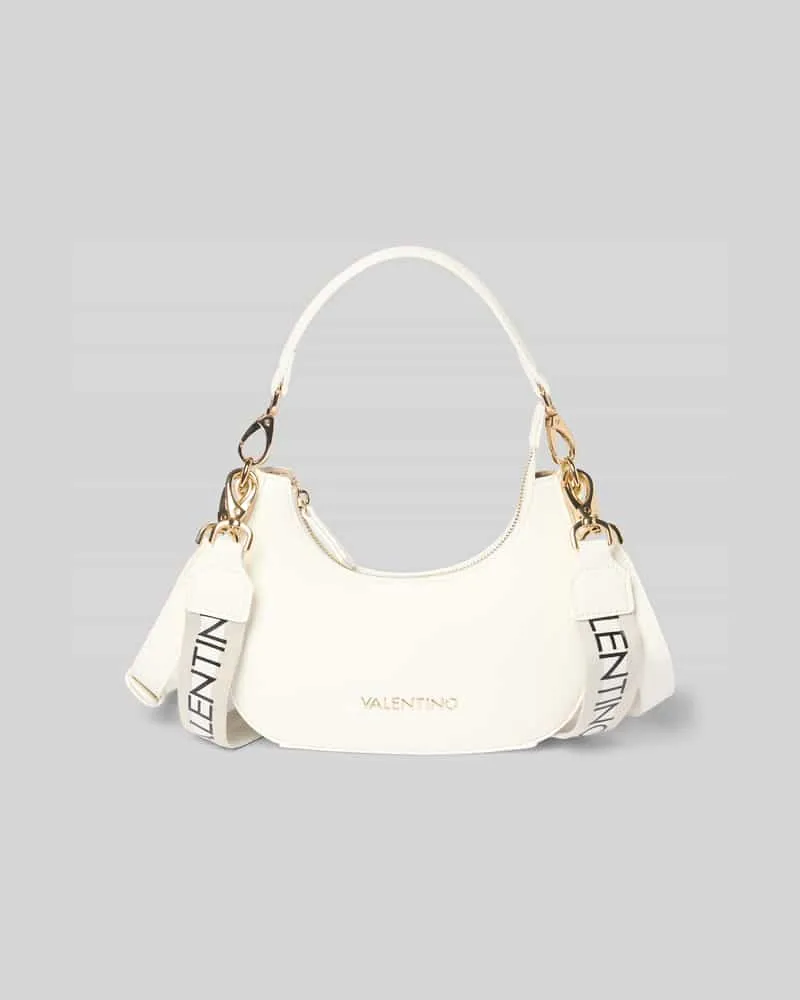Valentino Bags Shoulder Bag mit Logo-Applikation Modell 'Zero Weiss