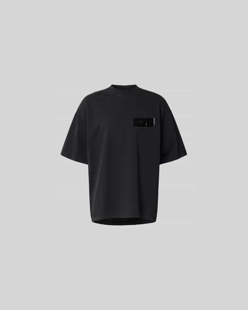 VETEMENTS T-Shirt aus reiner Baumwolle Black