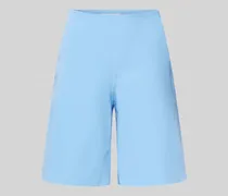 Shorts in unifarbenem Design Modell 'Iska