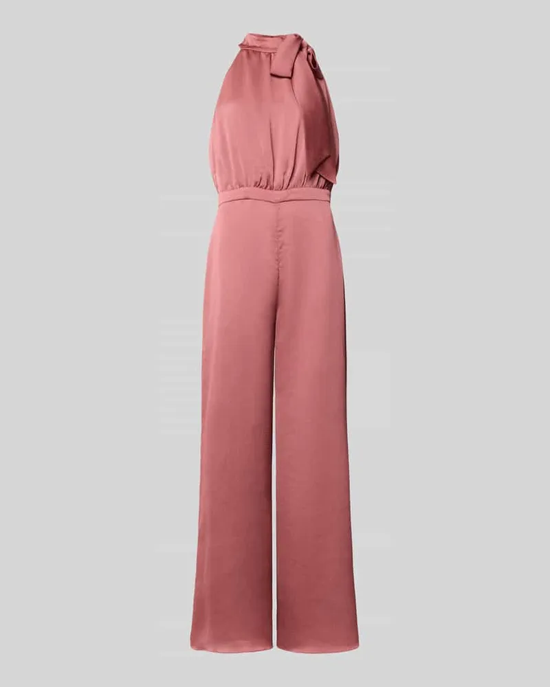 Swing Jumpsuit mit Schluppe und rückseitigem Knopfverschluss Terra