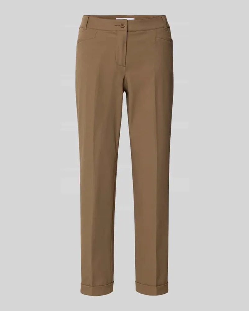 RAFFAELLO ROSSI  Chino aus Techno Cotton Superstretch Modell 'UTE Camel