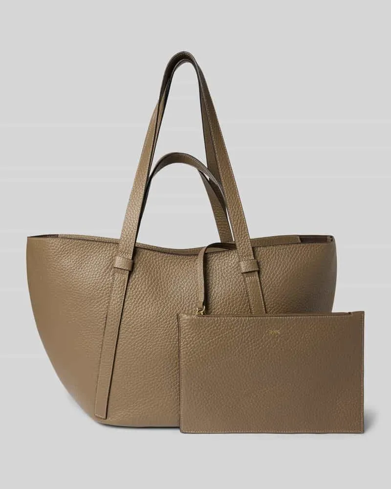Abro Shopper aus Leder Modell 'COSMO Schlamm