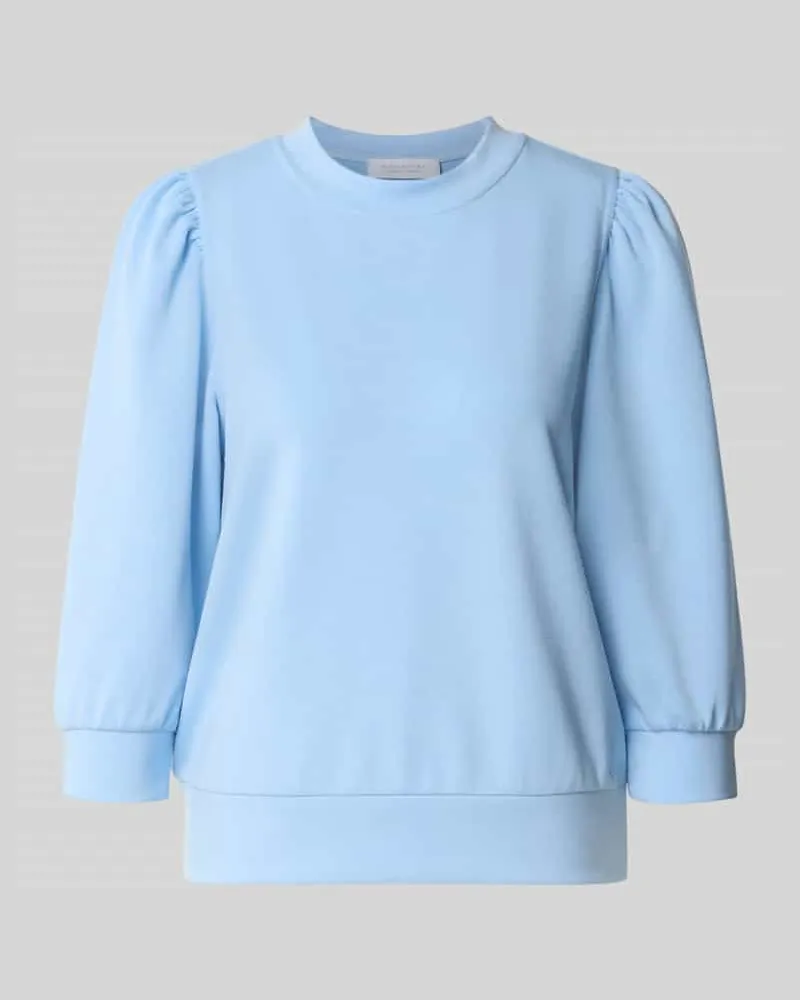 Rich&Royal Pullover aus Modal-Mix Hellblau