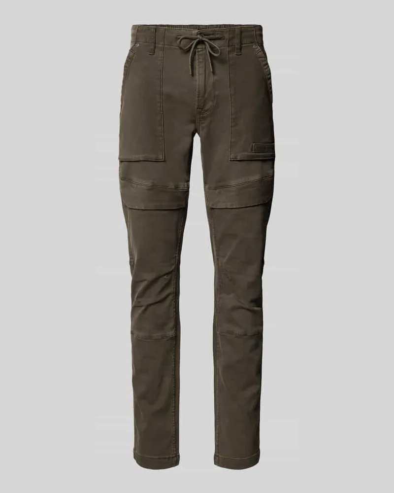 PME Legend Stoffhose mit Eingrifftaschen Oliv