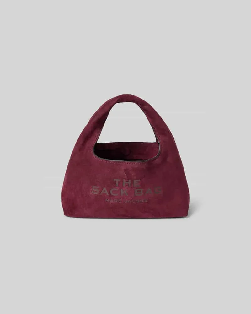 Marc Jacobs Mini Sack mit Logo-Prägung Bordeaux