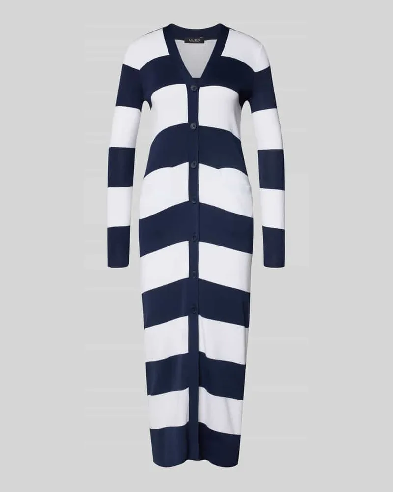 Ralph Lauren Longcardigan mit Knopfleiste Marine