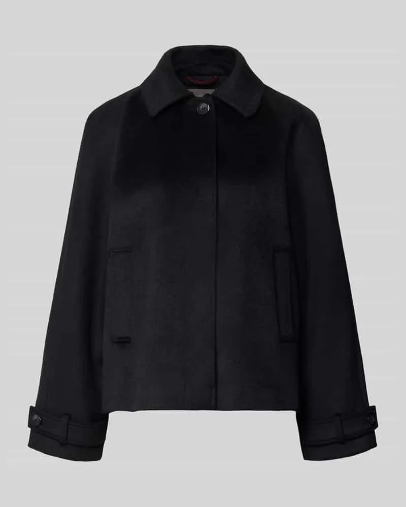 Christian Berg Jacke mit Woll-Anteil Black