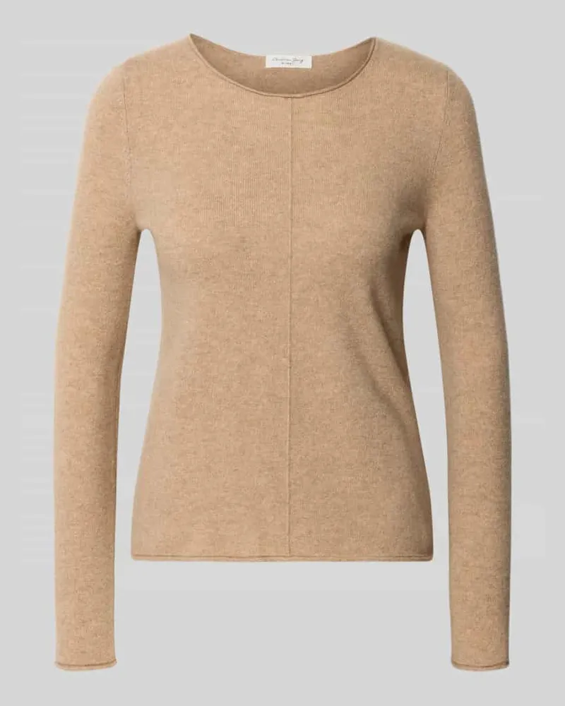 Christian Berg Regular Fit Strickpullover aus reinem Kaschmir Camel