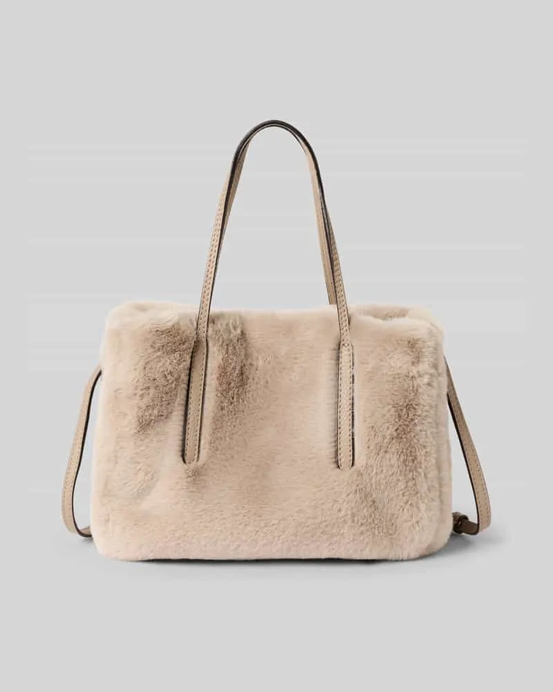 Abro Handtasche aus echtem Leder Modell 'NOELLE Mittelbraun