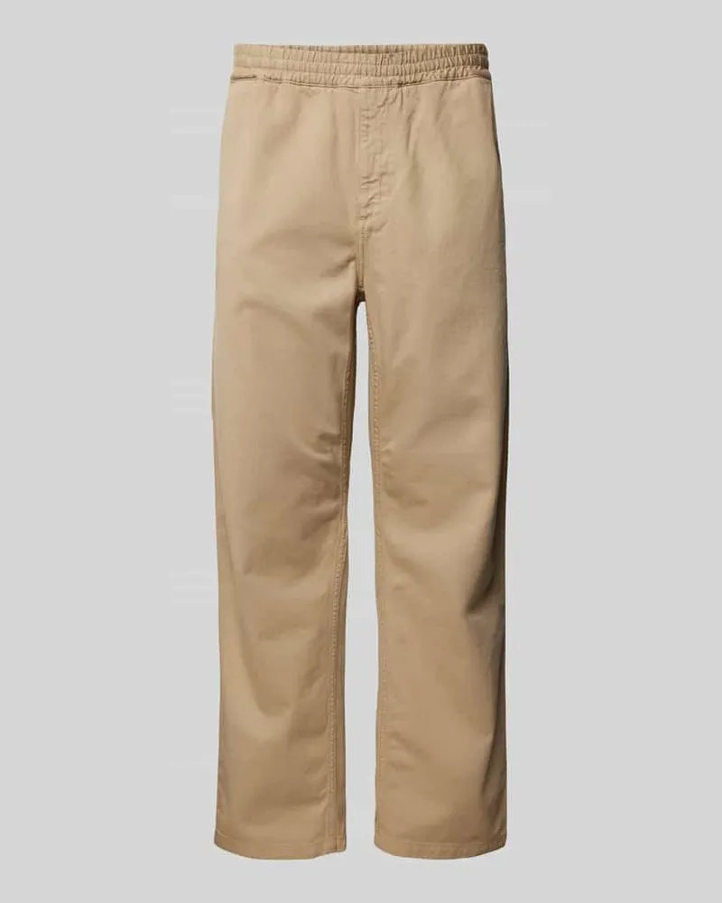 Carhartt WIP Regular Fit Hose mit seitlichen Eingrifftaschen Modell 'FLINT Beige
