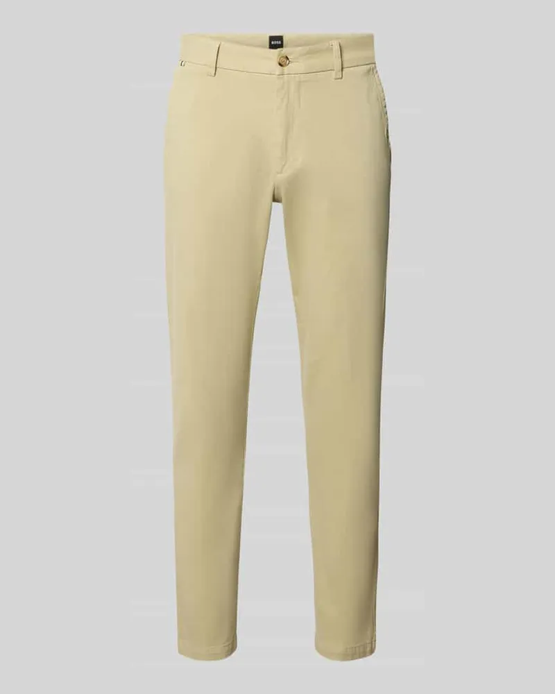 HUGO BOSS Slim Fit Chino aus Baumwoll-Mix Modell 'Kaiton1 Lind