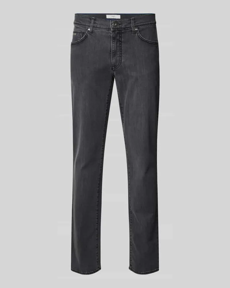 Brax Jeans mit 5-Pocket-Design Modell 'CADIZ Dunkelgrau