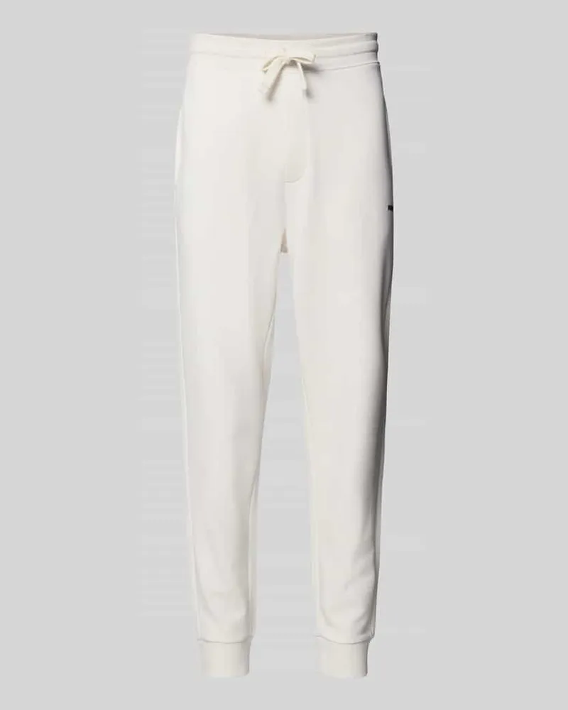 HUGO BOSS Regular Fit Jogginghose aus reiner Baumwolle Modell 'DAYOTE232 Kitt