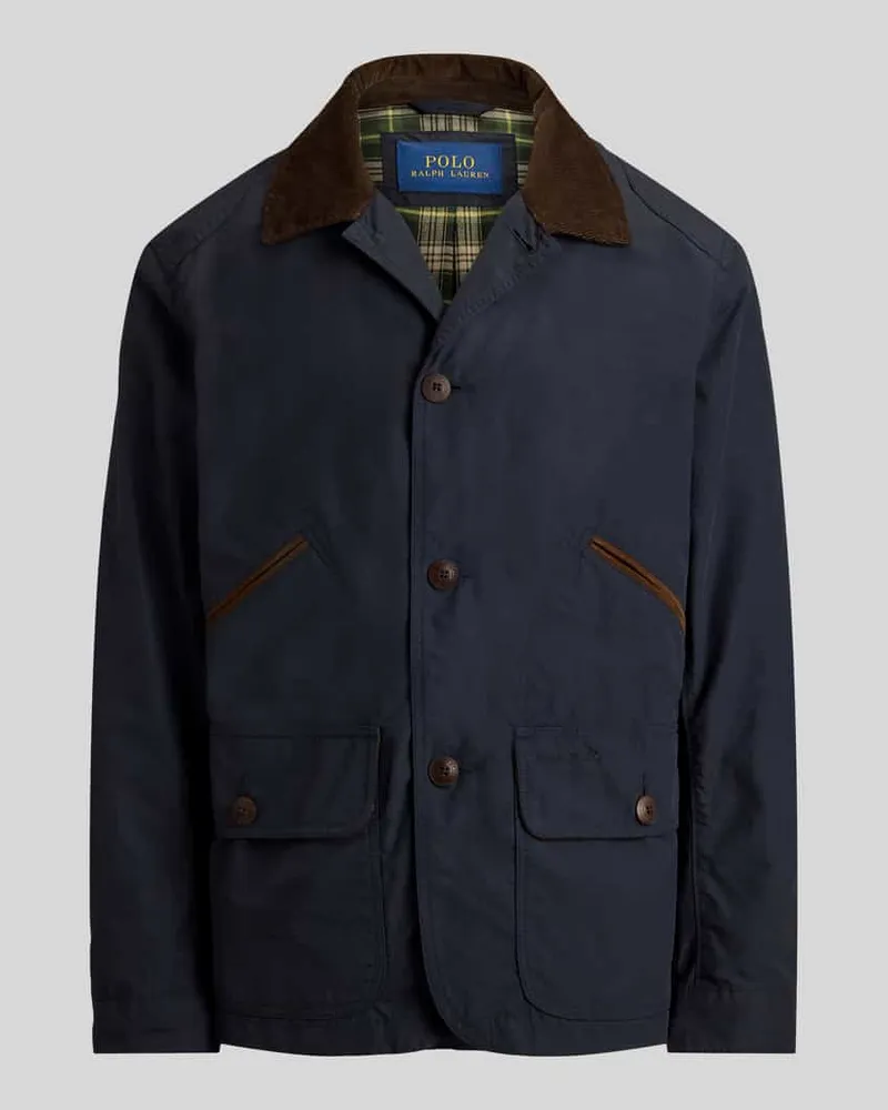 Ralph Lauren Regular Fit Steppjacke aus Baumwoll-Mix Marine