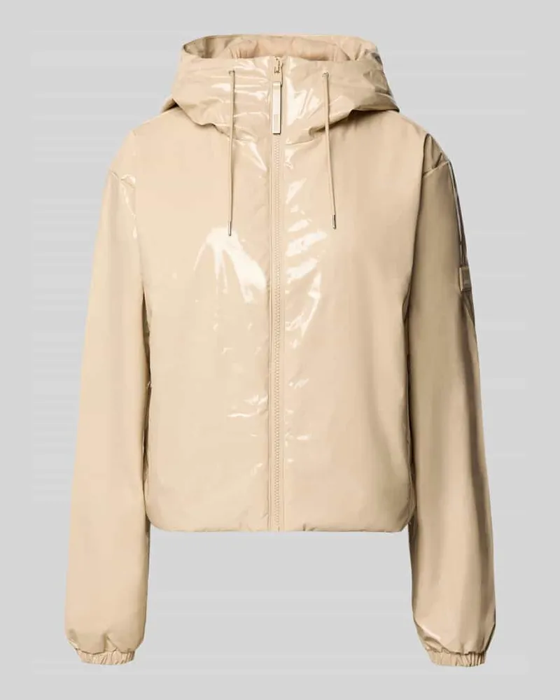 RAINS Jacke mit Kapuze Modell 'Lohja Sand