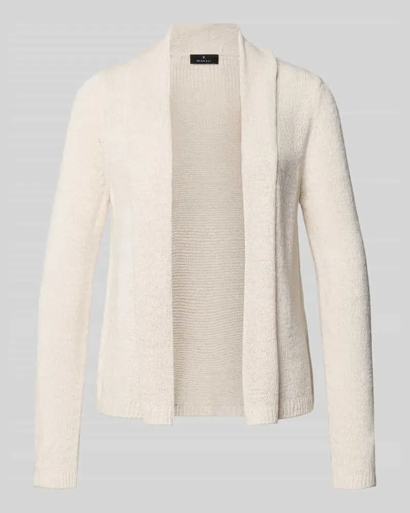 monari Regular Fit Cardigan in Strick-Optik Ecru