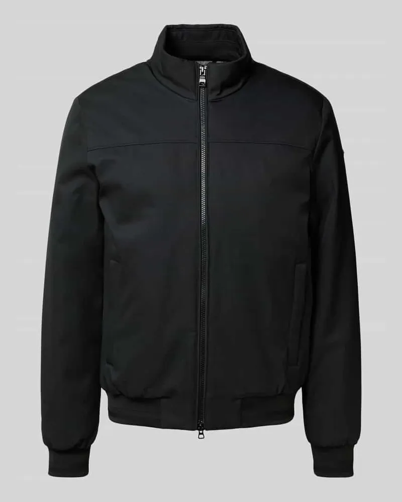 Geox Jacke mit Stehkragen Modell 'VINCINT Black