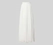 Maxirock aus Chiffon mit Reißverschluss