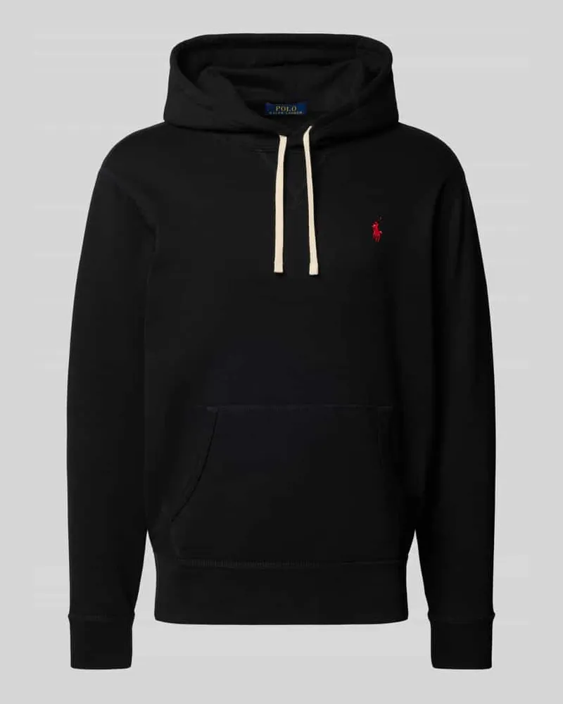 Ralph Lauren Hoodie mit Logo-Stitching Black