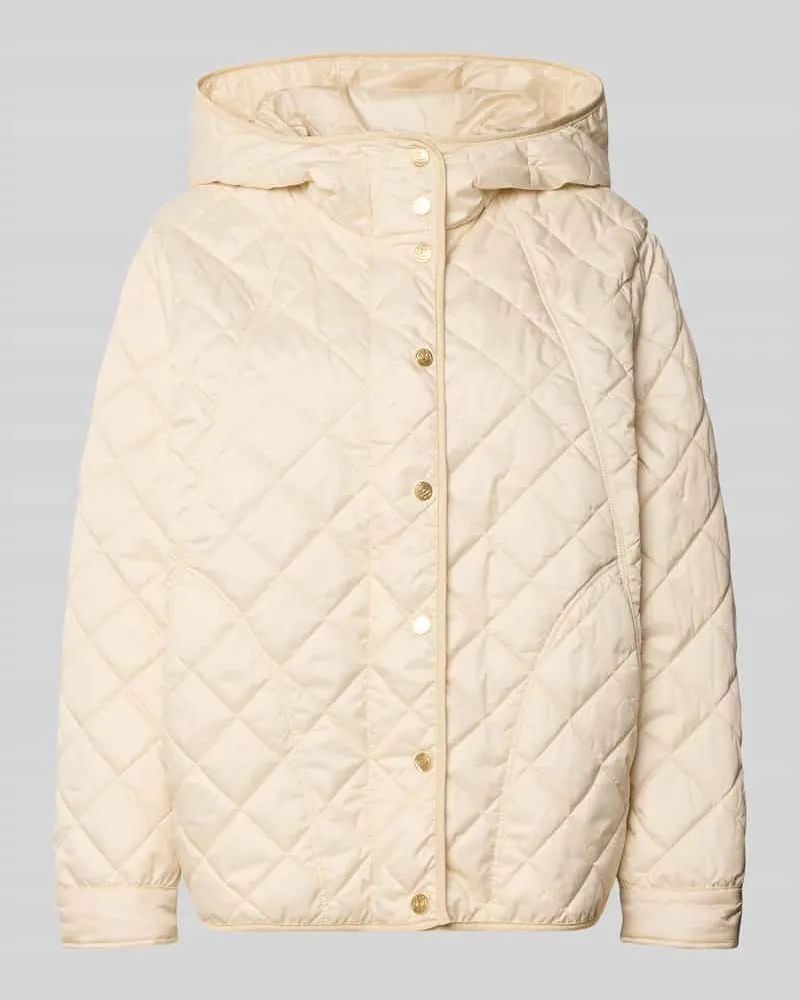 MARELLA Steppjacke mit Kapuze Modell 'SRACCONTO Ecru