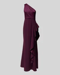 Adrianna Papell Abendkleid mit One-Shoulder-Träger Bordeaux