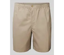 PLUS SIZE Shorts in unifarbenem Design