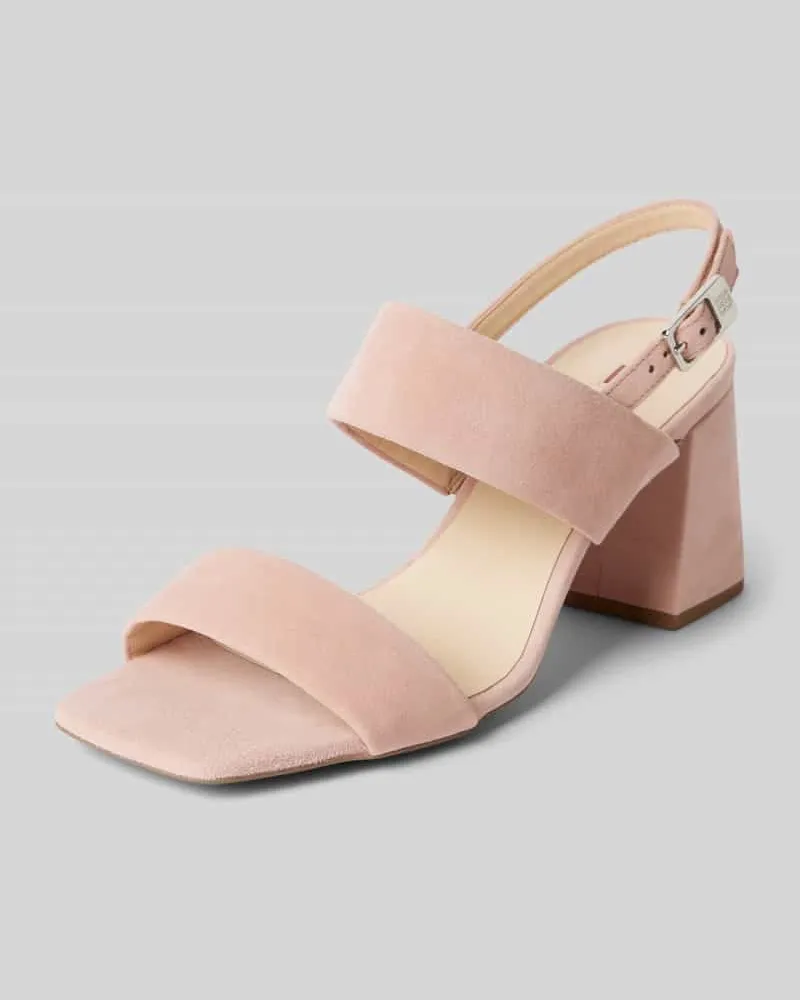Högl Sandalette mit Blockabsatz Altrosa