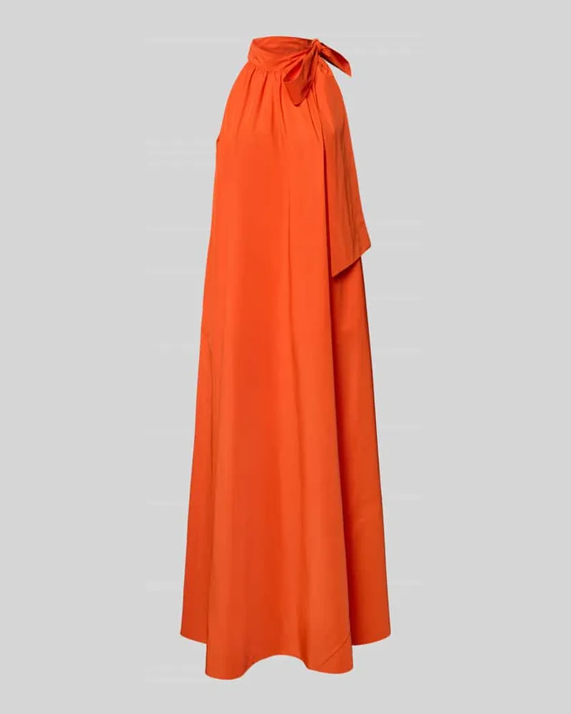 Essentiel A-Linien-Kleid mit Neckholder Modell 'JAYDA Orange