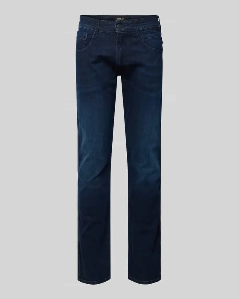 Replay Slim Fit Jeans ANBASS Marine