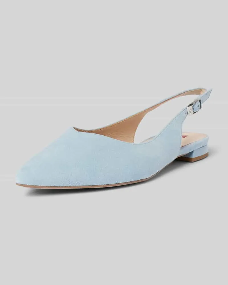 Högl Pumps mit Blockabsatz Hellblau