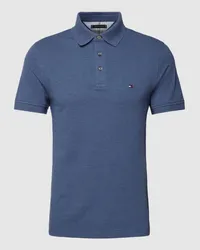 Tommy Hilfiger Slim Fit Poloshirt Modell '1985 Jeansblau