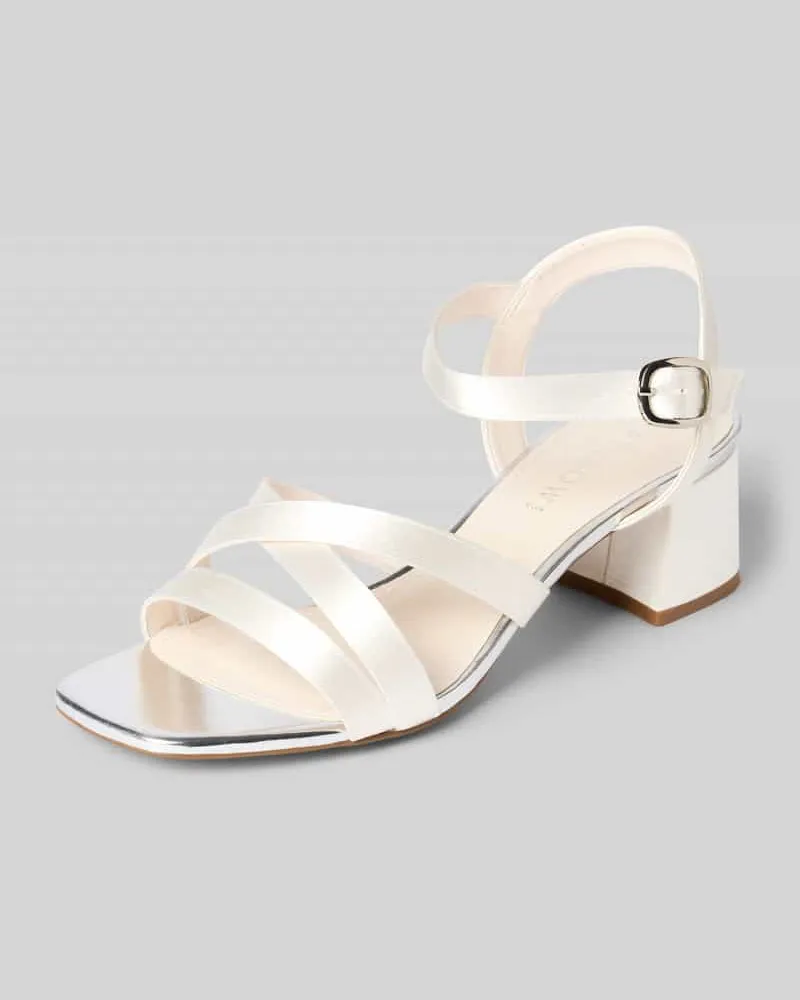 Rainbow Club Sandalette mit Blockabsatz Modell 'Eboni Offwhite
