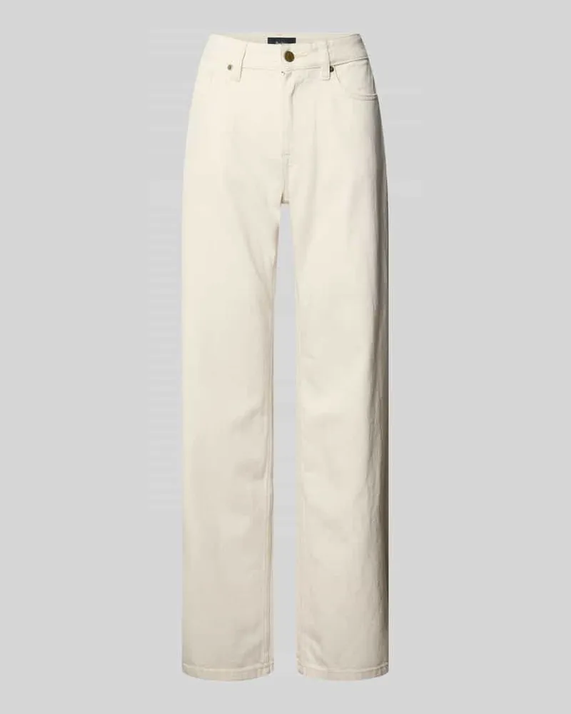 Pepe Jeans Loose Fit Jeans aus Baumwoll-Lyocell-Mix Modell 'NICKY Offwhite