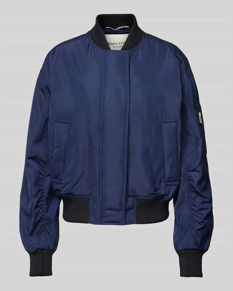 Marc O'Polo Regular Fit Blouson im Aviator-Stil Marine