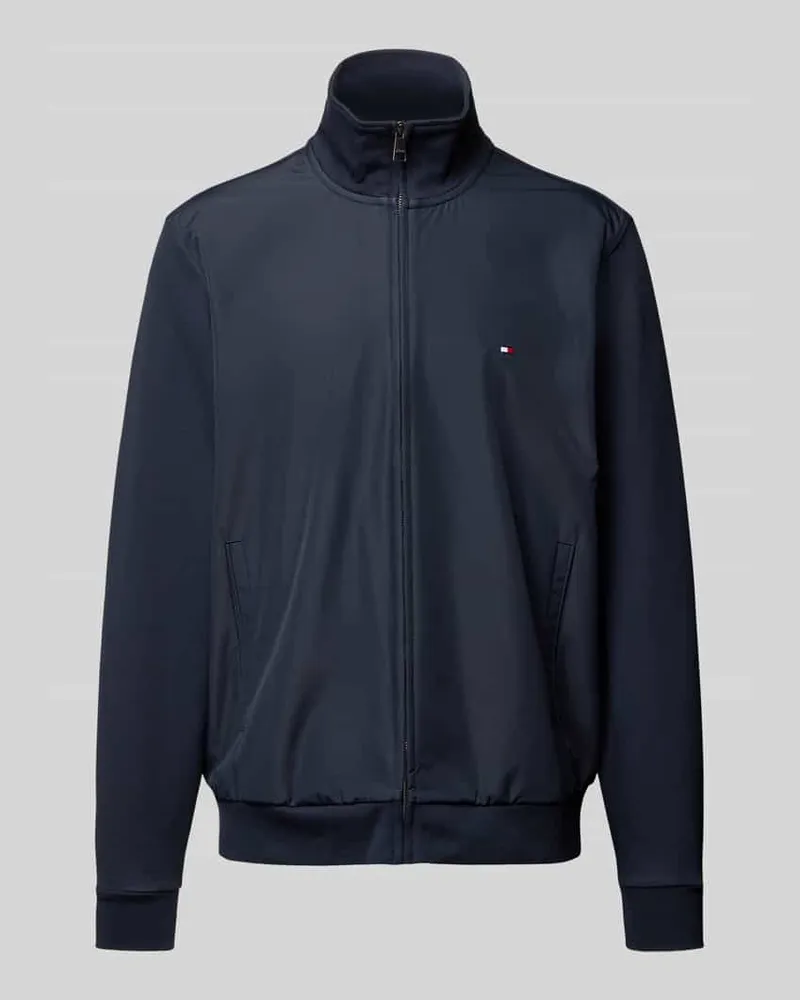 Tommy Hilfiger Regular Fit Blouson aus Baumwoll-Mix Marine