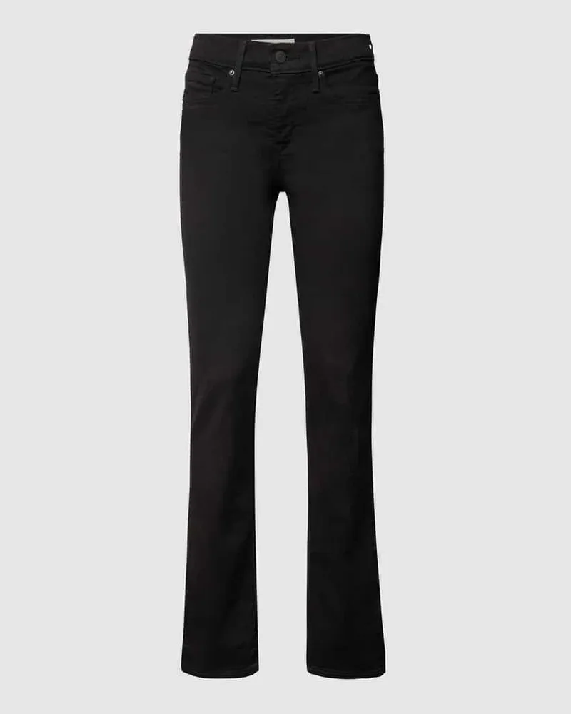 Levi's Straight Fit Jeans mit Stretch-Anteil Modell '314' - Water Black