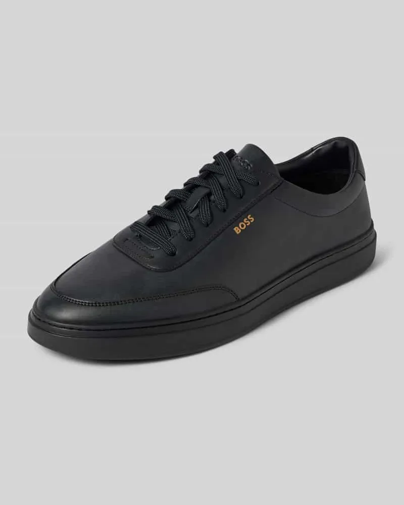 HUGO BOSS Sneaker mit Schnürverschluss Modell 'Kieran Black
